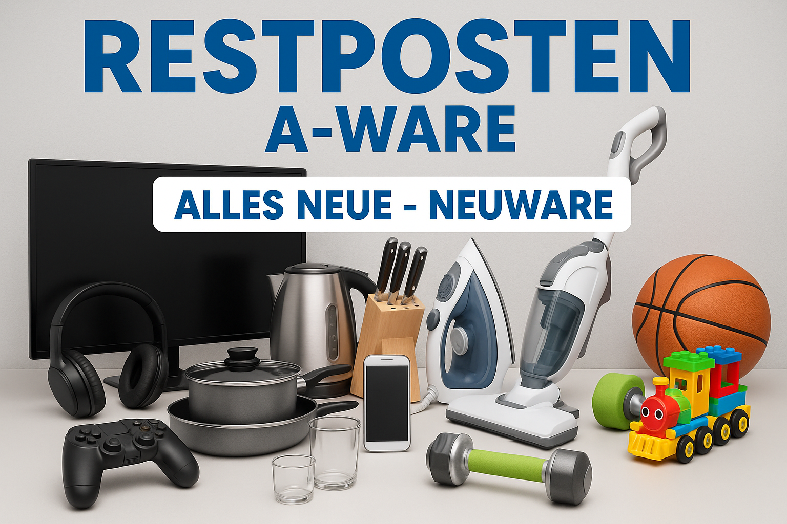 NEUWARE - offene Ware, Elektronik, Spielzeug, Haushalt, Fitness alles dabei.-zoom-1
